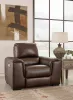 Ashley Furniture U2550213 Alessandro - PWR Recliner/Adj Headrest - Walnut