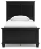 Ashley Furniture B687B2 Ashley Furniture B687B2 Lanolee - Twin Panel Bed - Black