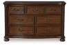 Ashley Furniture B764-31 Lavinton - Dresser - Brown