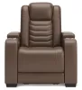Ashley Furniture U1060113 High Impact - Power Recliner / Adj Headrest - Tobacco