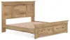 Ashley Furniture PCB1170B13 Ashley Furniture PCB1170B13 Makidern - King Panel Storage Bed With Storage Footboard - Tan