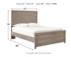 Ashley Furniture B070B3 Ashley Furniture B070B3 Culverbach - Full Panel Bed - Gray