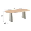 ACME DN07070 Ogin - Dining Table - Gray