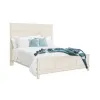 Samuel Lawrence Furniture S916-BR-K3 Madison - King Panel Bed in a Grey-White Wash Finish - Natural