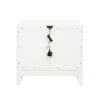 Samuel Lawrence Furniture S910-050 Melrose - 2-Drawer Nightstand in a White Finish - White