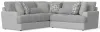 Jackson Furniture Industries 3480/62/42-18 Jackson Furniture Industries 3480/62/42-18 Titan - 2 Piece Sectional With Comfort Coil Seating And 8 Accent Pillows Included - Moonstruck