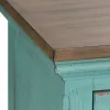 Liberty Furniture 2011-AC5636 Kensington - 3 Door Accent Cabinet - Turquoise / Worn Wood Tone