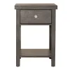 Liberty Furniture 406-OT1023 Modern Farmhouse - Drawer Chair Side Table - Dusty Charcoal