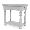 Riverside Furniture 54312 Riverside Furniture 54312 Winston - Chairside Table - Aged Cotton