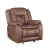 New Classic U2505-13P1-BRW Morello - Glider Recliner With Power Footrest - Brown