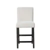 New Classic D4125-22-WHT New Classic D4125-22-WHT High Line - Counter Chair (Set of 2) - White