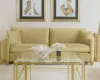 Coaster Fine Furniture 508824 Corliss - Upholstered Curved Track Arm Sofa - Camel