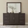 Liberty Furniture 313-BR-DM Modern Edge - Dresser & Mirror - Caffe