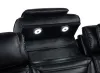 Coaster Fine Furniture 603252PP Zuma - Faux Leather Dual Power Reclining LED Loveseat - Black