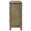 Coaster Fine Furniture 207533 Hazlewood - 6-Drawer Bedroom Dresser Cabinet - Vineyard Oak