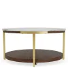 Riverside Furniture 28502 Emery - Round Cocktail Table - Smoked Cherry