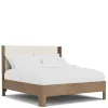 Riverside Furniture 42580-42581-42572 Riverside Furniture 42580-42581-42572 Jaxon - King Upholstered Bed - Casual Mink