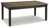 Ashley Furniture D736-25 Tyler Creek - Rectangular Dining Room Table - Black / Gray