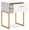Ashley Furniture EB1867-291 Ashley Furniture EB1867-291 Socalle - One Drawer Night Stand - Two-Tone