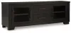 Ashley Furniture W841-168 Galliden - Extra Large TV Stand - Black