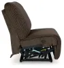 Ashley Furniture 92705S11 Ashley Furniture 92705S11 Top Tier - 3-Piece Reclining Sectional With Laf Press Back Chaise - Chocolate