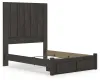 Ashley Furniture PCB3370B4 Ashley Furniture PCB3370B4 Fraluna - Queen Panel Storage Bed - Charcoal