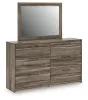 Ashley Furniture PCB2005B1 Ashley Furniture PCB2005B1 Elbrim - Dresser And Mirror - Brown