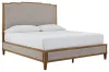 Ashley Furniture B895B7 Ashley Furniture B895B7 Sharlance - California King Upholstered Panel Bed - Light Brown