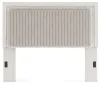 Ashley Furniture PCB3381-57 Ashley Furniture PCB3381-57 Zuraleus - Queen Upholstered Panel Headboard - White