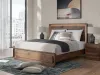 Ashley Furniture PCB386B4 Ashley Furniture PCB386B4 Fortlorn - King Panel Bed - Walnut Brown