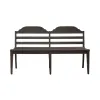 Liberty Furniture 297-C2000B Paradise Valley - Ladder Back Bench - Saddle Brown