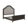 Liberty Furniture 297-BR-KUB Liberty Furniture 297-BR-KUB Paradise Valley - King Upholstered Bed - Saddle Brown