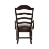 Liberty Furniture 297-C2001A Liberty Furniture 297-C2001A Paradise Valley - Upholstered Ladder Back Arm Chair - Saddle Brown