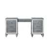 New Classic BA9698S-090 New Classic BA9698S-090 Valentino - Vanity Table - Silver