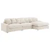 Coaster Fine Furniture 509899-SET Blaine - Upholstered Reversible Chaise Sectional Sofa - Sand
