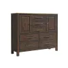 Intercon TR-BR-N3607D-DWS-C Transitions - Gentleman's Chest - Driftwood / Sable