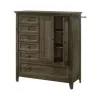 Intercon SM-BR-N4305C-GRY-C San Mateo Youth - Chifferobe - Dark Gray