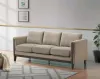 Coaster Fine Furniture 511101 Islington - Fabric Upholstered Panel Arm Sofa - Taupe