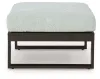 Ashley Furniture P490-814 Beachloft - Ottoman With Cushion - Black / Gray
