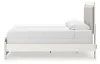 Ashley Furniture PCB3381B10 Ashley Furniture PCB3381B10 Zuraleus - King Upholstered Panel Bed - White