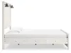 Ashley Furniture B1190B9 Ashley Furniture B1190B9 Gerridan - King Panel Bed With Sconces - White