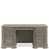 Riverside Furniture 32731 Wimberley - Executive Desk - Light Brown