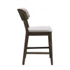 New Classic D1078-22 Rex - Open Back Counter Chair (Set of 2) - Brown