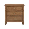 Liberty Furniture 104-BR61 Twin Lakes - Nightstand With Charging Station - Chestnut