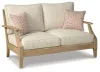 Ashley Furniture P801-835 Clare View - Loveseat w/Cushion - Beige