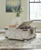 Ashley Furniture T929-20 Carynhurst - Cocktail Table with Storage - Whitewash