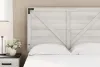 Ashley Furniture EB4121-156 Shawburn - Full Crossbuck Panel HDBD - Whitewash