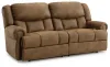 Ashley Furniture 4470447 Boothbay - 2 Seat Power Reclining Sofa - Auburn