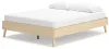 Ashley Furniture EB2444-113 Cabinella - Queen Platform Bed - Tan