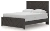 Ashley Furniture B3789/31/36/71/96 Ashley Furniture B3789/31/36/71/96 Prendonea - 4 Pc. - Dresser, Mirror, Queen Panel Bed - Charcoal